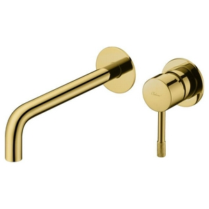 Смеситель для раковины Uno 465-G С ВНУТРЕННЕЙ ЧАСТЬЮ, цв.золото, ZZ Boheme UNO 465-G