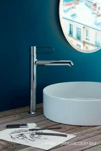 Смеситель для раковины Jacob Delafon  E21030-00-CP, высокий,  БЕЗ д/к, цв. хром Jacob Delafon ODEON RG E21030-CP-CP