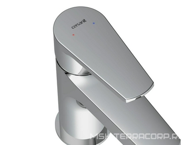 Смеситель для раковины, БЕЗ донного клапана, цв. хром Cersanit VERO 63060