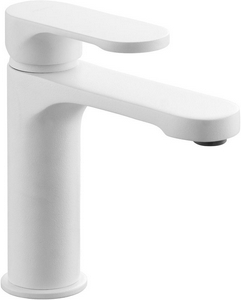 Смеситель для раковины, без донного клапана, цв.белый ZZ Azario Viano AZ-158345226