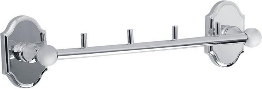 Перекладина с 4-мя крючками, хром XX Veragio Stanford VR.STD-7734.CR