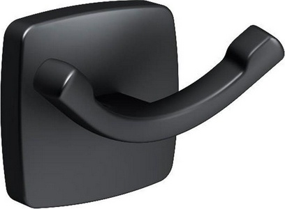 Крючок для полотенец двойной  8.3x5x4.1 см, цв. черный матовый ZZ AMPM Gem A9035622