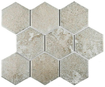 Мозаика Bonaparte Мозаика керамогранитная Agate Grey ZZ 25,6x29,55