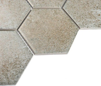 Мозаика Bonaparte Мозаика керамогранитная Agate Grey ZZ 25,6x29,55