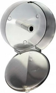 Диспенсер для туалетной бумаги , 268х265х135 мм, круглый антивандальный, хром ZZ Nofer Nofer 05046.B.