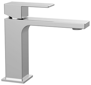 Смеситель для раковины, без д/к, (цв.хром),  ZZ Vincea Cube VBF-1C01CH