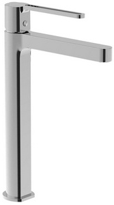 Смеситель для раковины, Высокий, без д/к, (цв.хром),  ZZ Vincea Rondo VBF-1R2CH