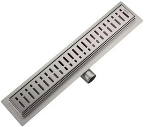 Душевой трап 7*5 см, комбинированный затвор, цв. хром, ZZ