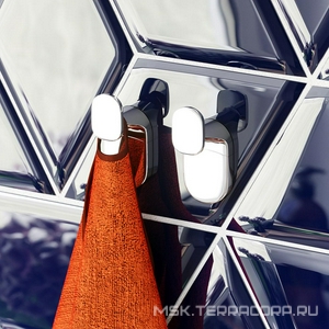 Крючок для полотенец,  (2 шт), цв.хром ZZ AMPM X-Joy A84345500