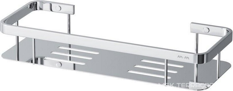 Полка для душа прямая  L, цв. хром, ZZ AMPM Sense A7453100