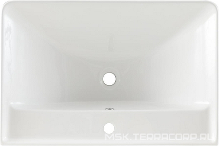 Раковина накладная 70 см, для мебели , цв. белый Aquanet Вега 301804