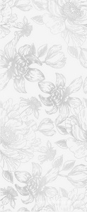 Декор Gracia ceramica Blum  white decor 01 25x60 010300000235