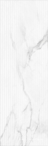 Керамическая плитка для стены Gracia ceramica Hokku Marble glossy white wall 02 30х90 010100001301
