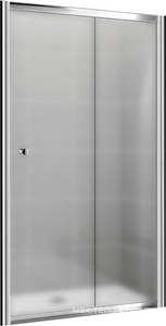 Дверь в нишу 1350хh1850мм, сдвижная с неподв. сегм., вход 565мм справа/слева, (стекло Punto, фурнит.цв.хром),  ZZ Cezares Pratico PRATICO-BF-1-135-P-Cr