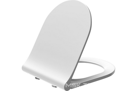 Крышка-сиденье для унитаза , микролифт, дюропласт, цв.белый Aquanet Logan 288928/308347