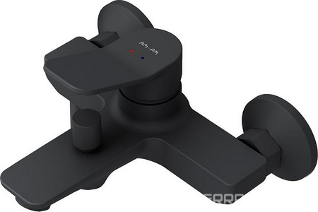 Смеситель для ванны/душа, без аксессуаров, цвет черный матовый AMPM X-Joy F85A10022