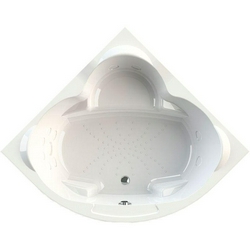 Ванна акрил."СОРРЕНТО-BRONZE",каркас, 1480х1480 мм, фронт.панель+смес/излив"Бриз/Линкольн(мал)-BRONZE+полотенцедержательBRONZE ZZ