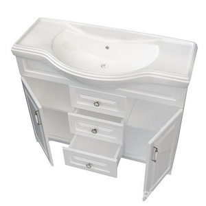 Тумба напольная  New 80х48 см, 2 выдвиж. ящик, 2 дверцы,БЕЗ раковины У94463, цвет белый, ZZ 1Marka Прованс У94490