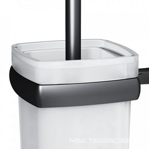 Ерш подвесной , ченый матовый/стекло, ZZ AMPM Gem A9033422