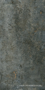 Керамогранит для пола и стены Pamesa Rusty Metal  Coal Luxglass 60x120 Rec. 050.869.0298.11903
