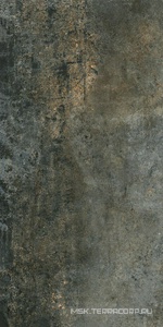 Керамогранит для пола и стены Pamesa Rusty Metal  Coal Luxglass 60x120 Rec. 050.869.0298.11903