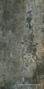 Керамогранит для пола и стены Pamesa Rusty Metal  Coal Luxglass 60x120 Rec. 050.869.0298.11903