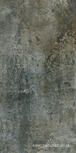 Керамогранит для пола и стены Pamesa Rusty Metal  Coal Luxglass 60x120 Rec. 050.869.0298.11903