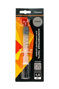 Паста колер. д/ эпокс. затирки  "Диамант" 1кг 004 серый Антураж Диамант Color n150615