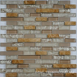 Мозаика из стекла на сетке SK10-179 ZZ 30x30