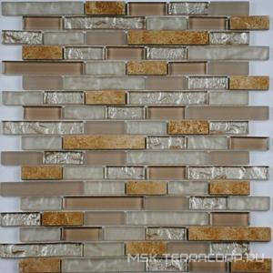 Мозаика Мозаика из стекла на сетке SK10-179 30x30 Спектр-М Микс стекло SK10-179