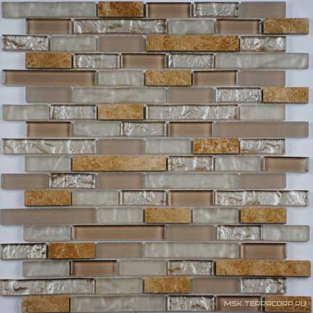 Мозаика из стекла на сетке SK10-179 ZZ 30x30