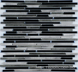 Мозаика из стекла на сетке SK10-182 ZZ 30x30