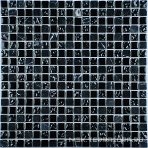 Мозаика Спектр-М Микс стекло Мозаика из стекла на сетке SK10-180 ZZ 30x30