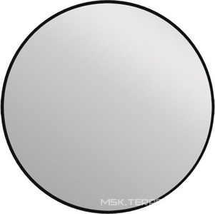Зеркало Cersanit  Smart 80х80 см ,с Led подсветкой, сенсорным выключателем, черная рамка, ZZ Cersanit Eclipse A64147