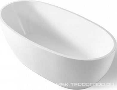 Ванна1700х820хh570мм, акрил, отдельностоящая, БЕЗ перелива, пробка слива цв.хром в комплекте, BelBagno ZZ BelBagno Универсал BB69-1700-W0