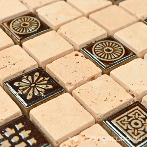 Мозаика Milan-1 (20x20x7) 30,5x30,5 Bonaparte Мозаика из натурального камня n156713