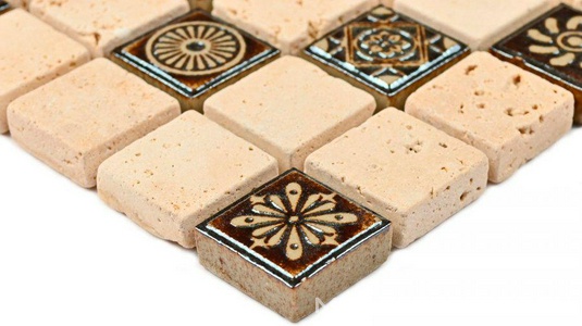 Мозаика Milan-1 (20x20x7) 30,5x30,5 Bonaparte Мозаика из натурального камня n156713