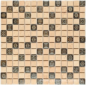 Мозаика Milan-1 (20x20x7) 30,5x30,5 Bonaparte Мозаика из натурального камня n156713