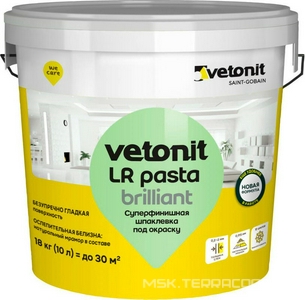 Ветонит шпаклевка LR+ белая 20кг.(56 шт) ZZ Vetonit Vetonit 1025134