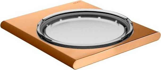 Мыльница настенная (хрусталь матовый, держатель цв.бронза шлифованая),  ZZ Keuco Edition 400 11555 039000