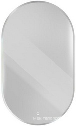 Зеркало 65x110х3см, со встроенной LED подсветкой, сенсорным выключателем с регулировкой, без полки, Cezares ZZ