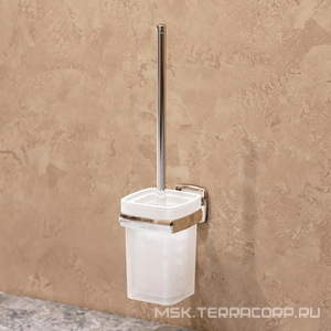 Ерш настенный, хром/стекло, хром,  AMPM Gem A9033400