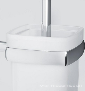 Ерш настенный, хром/стекло, хром,  AMPM Gem A9033400