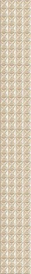 Декор ONDA PANDORA Бордюр Pandora Latte Geometry 7.5x63 К-0743