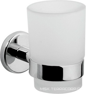 Стаканчик стеклянный настенный, хром,  ХХ AMPM Sense A7534300