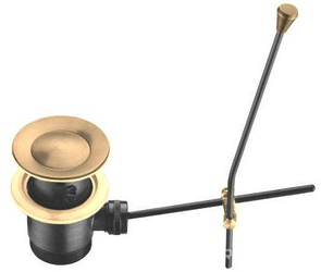 Донный клапан для раковины, золото XX