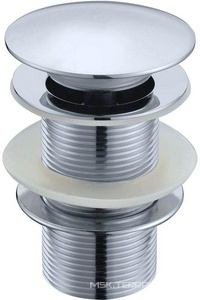 Донный клапан нажимной , хром ZZ Boheme Brillante 612