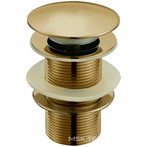 Донный клапан нажимной , бронза Boheme Medici 610