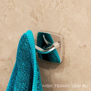 Двойной крючок, хром,  AMPM Gem A9035600