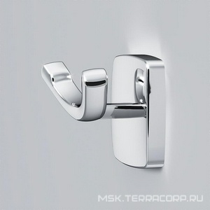 Двойной крючок, хром,  AMPM Gem A9035600